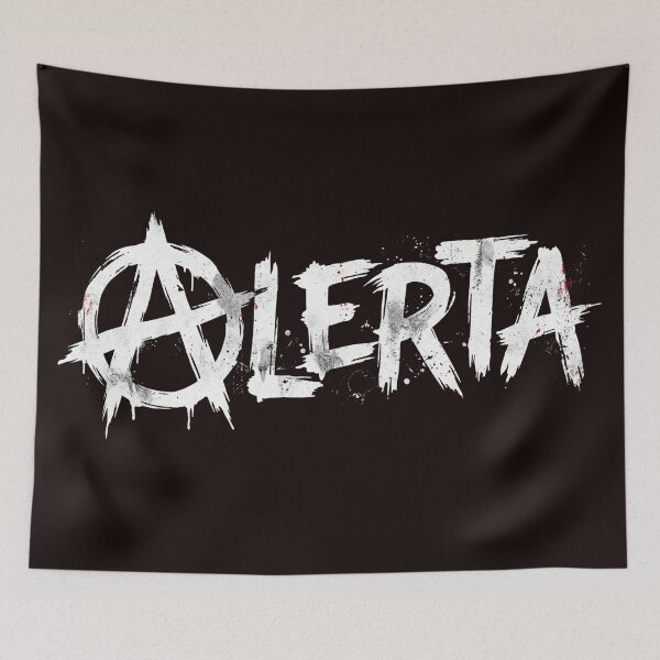 Item preview, "Alerta" Anarchy Edition shirt designed and sold by Majorprint.