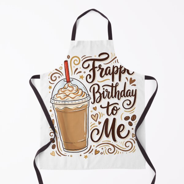 Item preview, Funny Frappe Birthday to Me Joke Saying for Coffee Lovers T-Shirt designed and sold by Othinus.