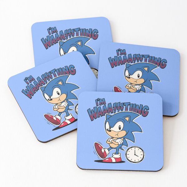 Item preview, Sonic - I'm Waaaatiiing  designed and sold by Spooky Sugar.
