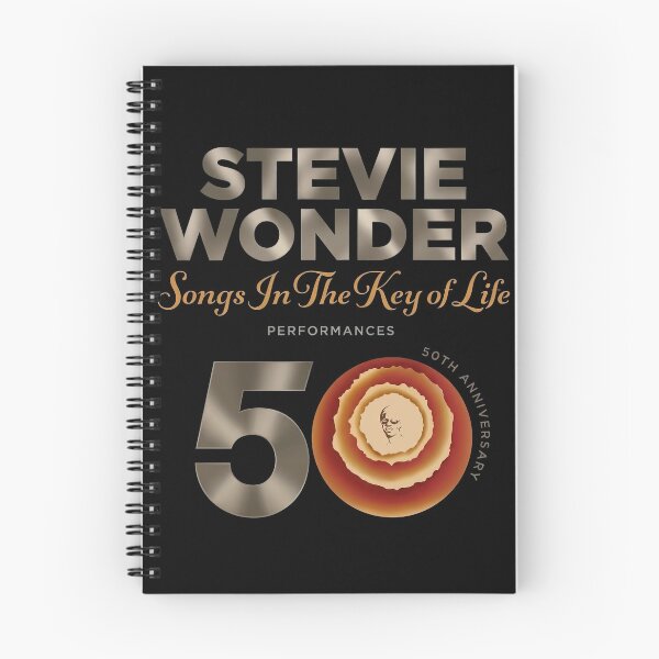 Item preview, Stevie Wonder 50th Anniversary Song In The Key Of Life designed and sold by CodyHaynes.