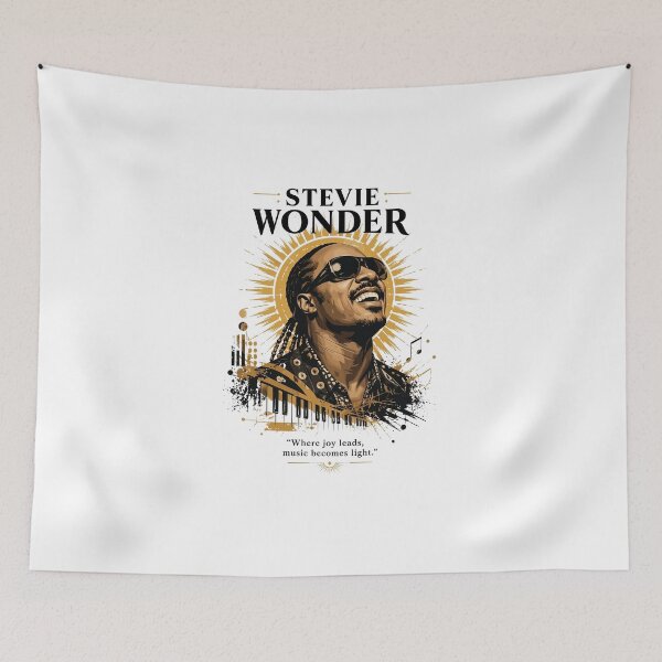 Artikelvorschau, Stevie Wonder The Life And Music entworfen und verkauft von CodyHaynes.