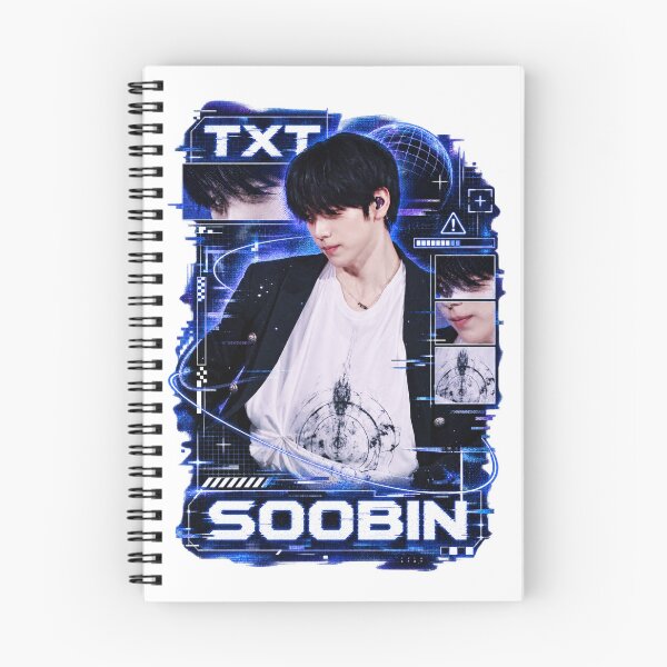 Item preview,  Futuristic Neon Blue Style TXT Soobin Stage Visual designed and sold by Valeree Store.