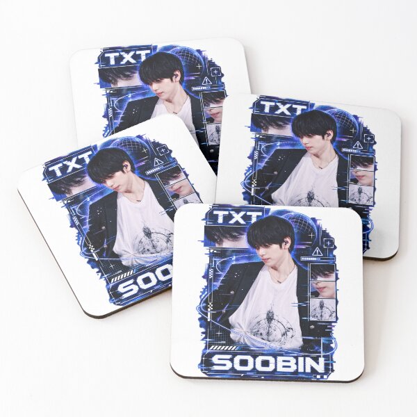 Item preview,  Futuristic Neon Blue Style TXT Soobin Stage Visual designed and sold by Valeree Store.