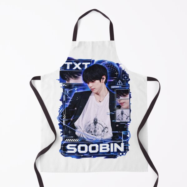 Item preview, Futuristic Neon Blue Style TXT Soobin Stage Visual designed and sold by Valeree Store.