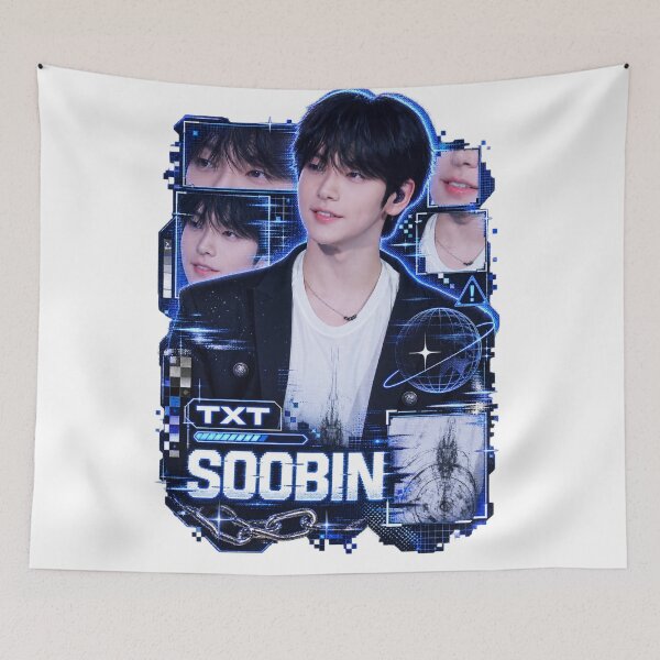 Item preview, Cyber Glitch Typography TXT Soobin Live Performance designed and sold by Valeree Store.