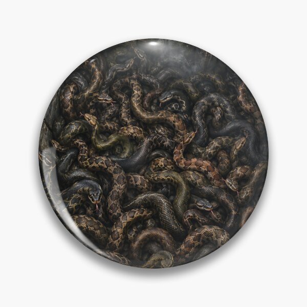 Item preview, Snake Pit Horror Backdrop – Creepy Halloween Reptile Floor Illusion designed and sold by TXLou.