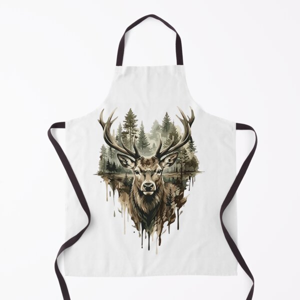 Item preview, Deer Buck Hunting Forest Wildlife Nature Outdoors designed and sold by haitrieuic96.