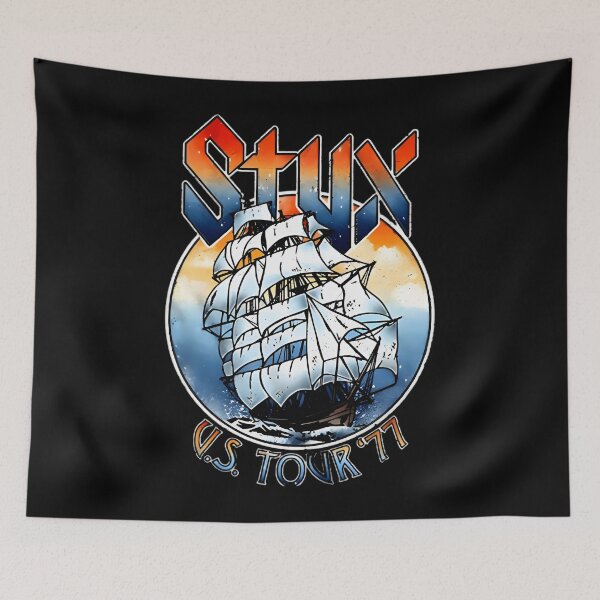 Item preview, Styx Vintage Album Logo Classic T-Shirt designed and sold by sharagosv.