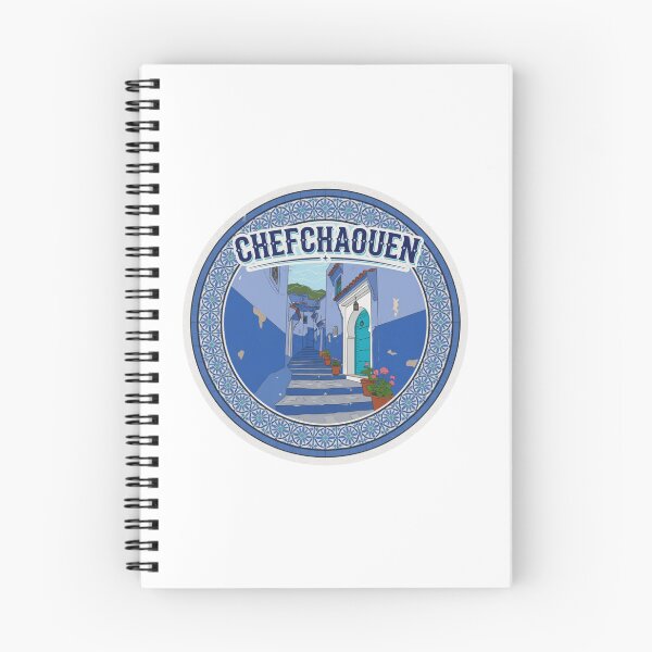 Item preview, Chefchaouen Blue City Sticker designed and sold by Imaginarium of Chaos falcon88 .