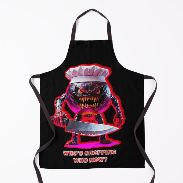 Item preview, Whos Chopping Who Now Funny Cyber Onion Chef Horror designed and sold by Edwere.