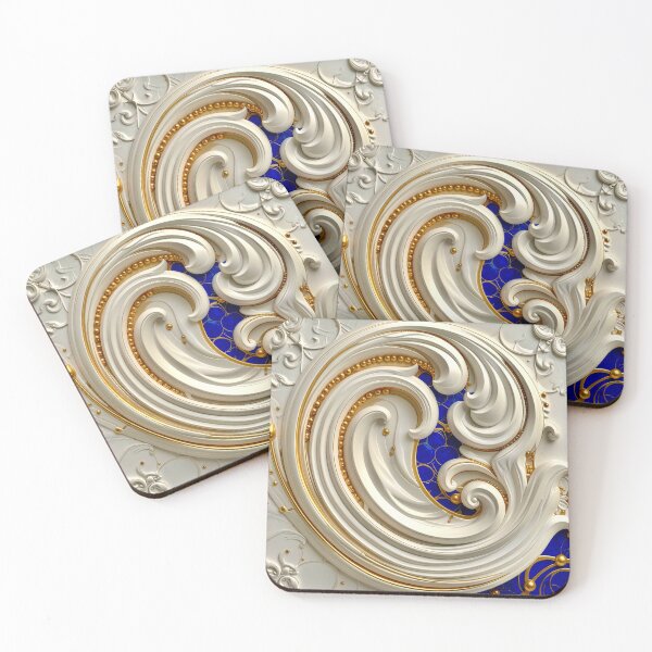 Item preview, Classic Gold Filigree and Sapphire designed and sold by Vicky Brago-Mitchell®.