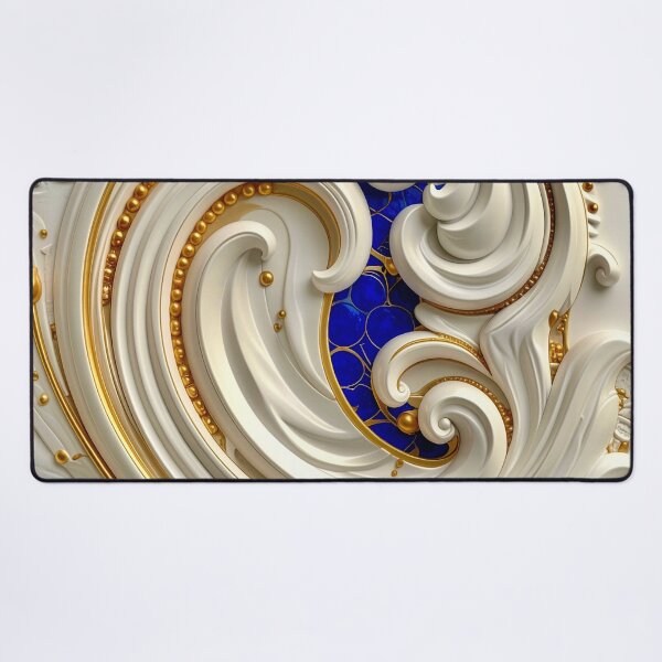 Item preview, Classic Gold Filigree and Sapphire designed and sold by Vicky Brago-Mitchell®.