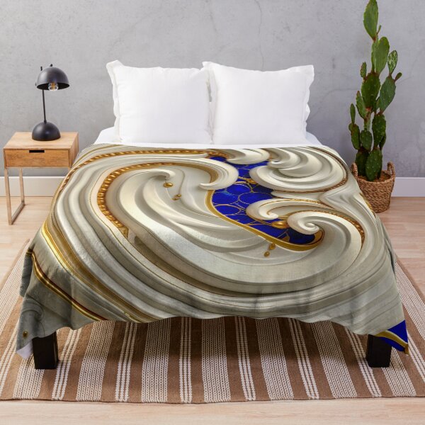 Item preview, Classic Gold Filigree and Sapphire designed and sold by Vicky Brago-Mitchell®.