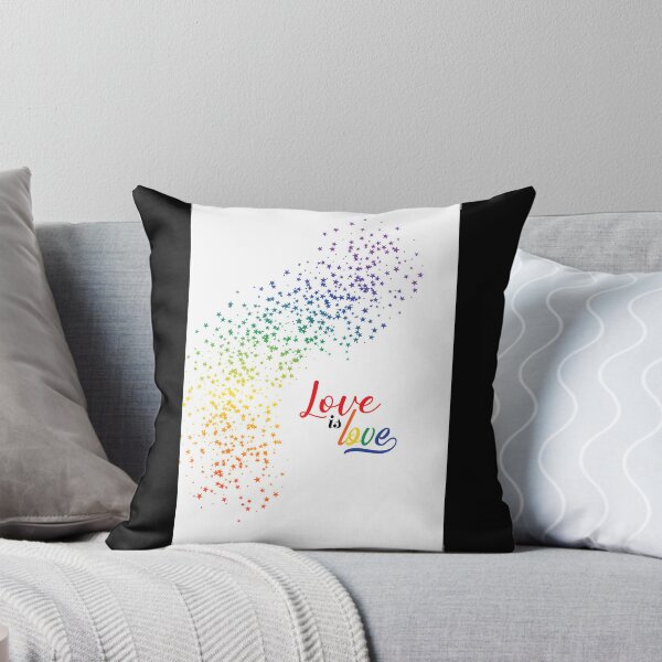 Item preview, Love is Love Rainbow Heart Design Celebrating Equality and Pride designed and sold by AMS-632.