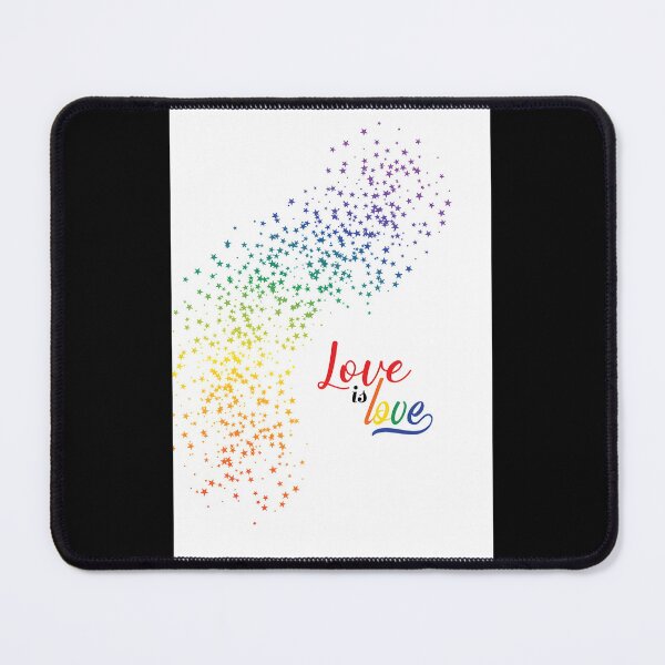 Item preview, Love is Love Rainbow Heart Design Celebrating Equality and Pride designed and sold by AMS-632.