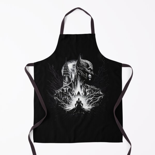 Item preview, Dark Superhero City Silhouette Night Sky Moon designed and sold by MillicentCouder.