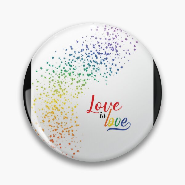 Item preview, Love is Love Rainbow Heart Design Celebrating Equality and Pride designed and sold by AMS-632.