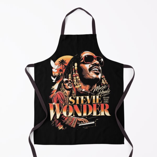 Artikelvorschau, Stevie Wonder Musik 1981 Welttournee entworfen und verkauft von jentochicken.