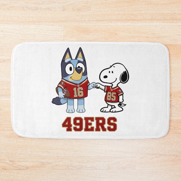 Item preview, Bluey And Snoopy San Francisco Football Buddies designed and sold by DamianRoy88.