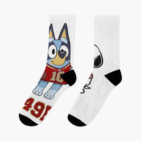 Item preview, Bluey And Snoopy San Francisco Football Buddies designed and sold by DamianRoy88.