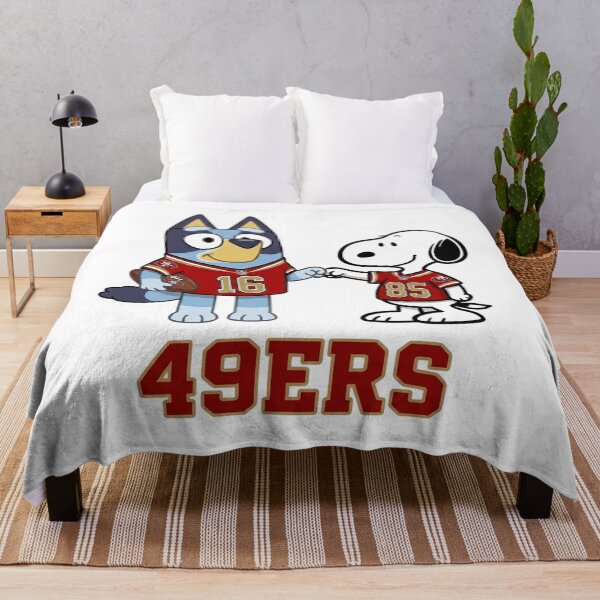 Item preview, Bluey And Snoopy San Francisco Football Buddies designed and sold by DamianRoy88.