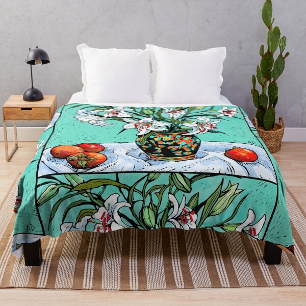 Item preview, Lilies and Persimmons designed and sold by printsisters.
