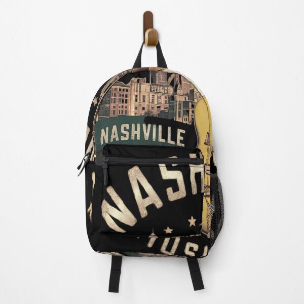 Item preview, nashville music city - nashville cityscape - nashville silhouette - nashville souvenir - nashville t designed and sold by MartyRuhnke1.