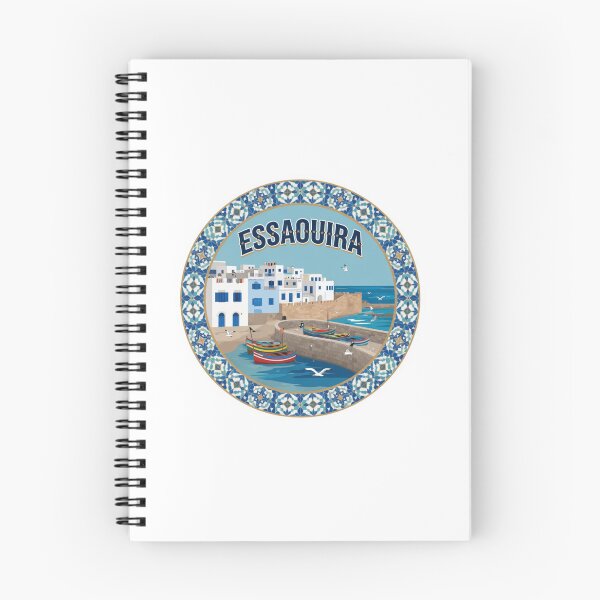 Item preview, Essaouira Harbor Morocco Sticker designed and sold by Imaginarium of Chaos falcon88 .