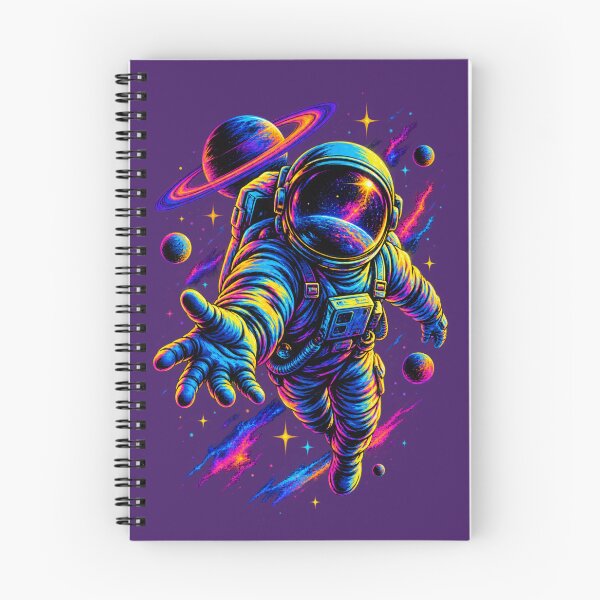 Item preview, Neon Cosmic Explorer designed and sold by VEXORA 1.