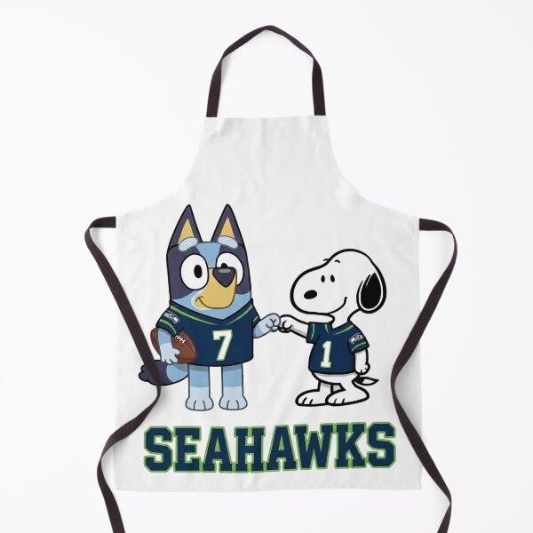 Item preview, Bluey And Snoopy Seattle Football Buddies designed and sold by DamianRoy88.