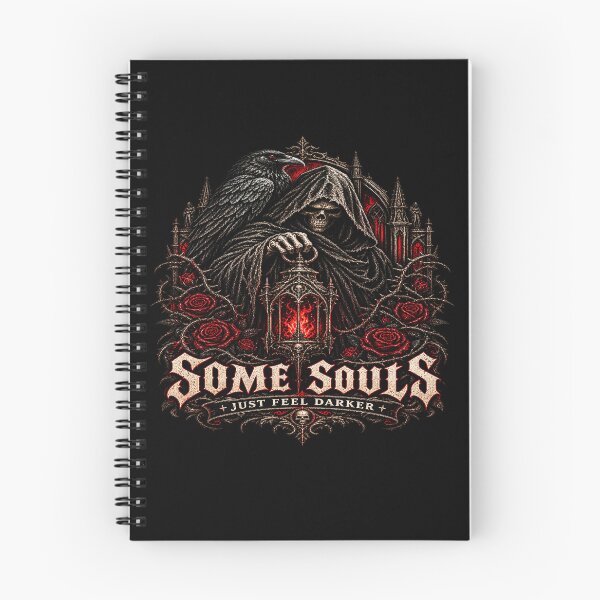 Item preview, Some Souls Just Feel Darker – Gothic  Reaper designed and sold by TheInkRaven.