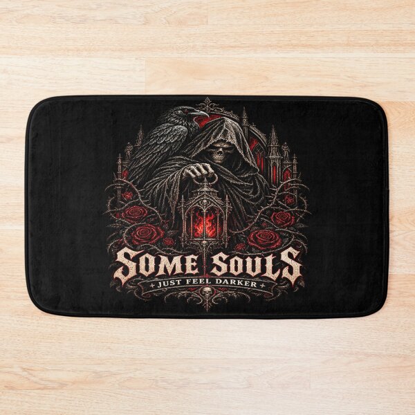 Item preview, Some Souls Just Feel Darker – Gothic  Reaper designed and sold by TheInkRaven.
