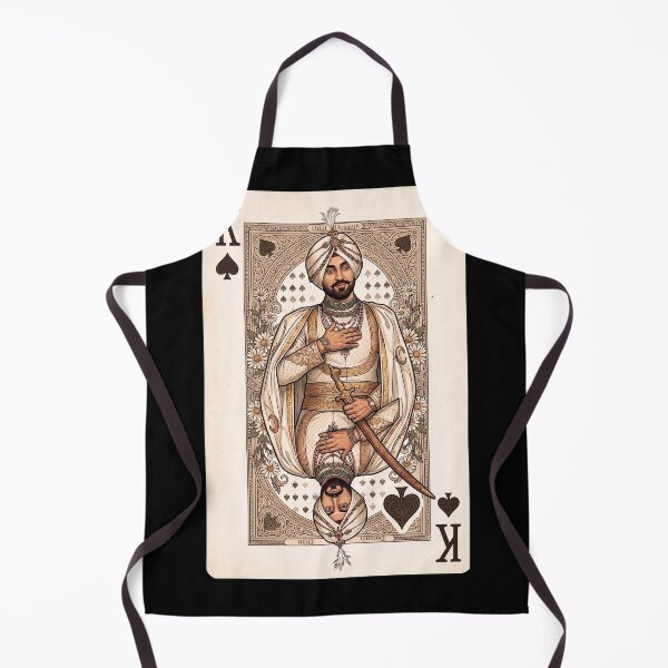 Item preview, Diljit Dosanjh King Playing Card VIntage designed and sold by vdzooart.