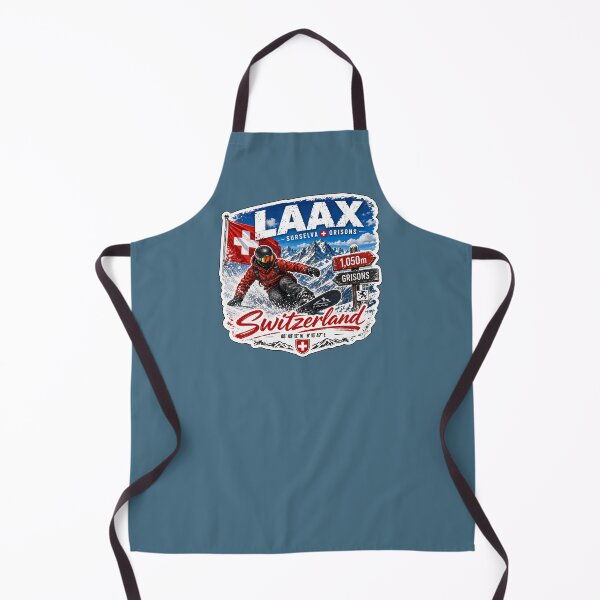 Item preview, Laax Ski Switzerland Snowboarding Skiing Alps Sticker TShirt 08 designed and sold by OuterShellUK.