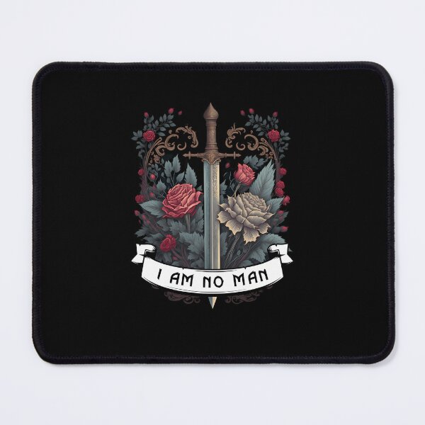 Item preview, I Am No Man Roses And Sword Fantasy designed and sold by hurtisreilyo.