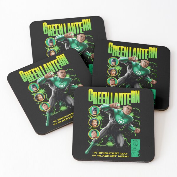Item preview, DC Comics superhero John Stewart Green Lantern designed and sold by Kate McGovern.