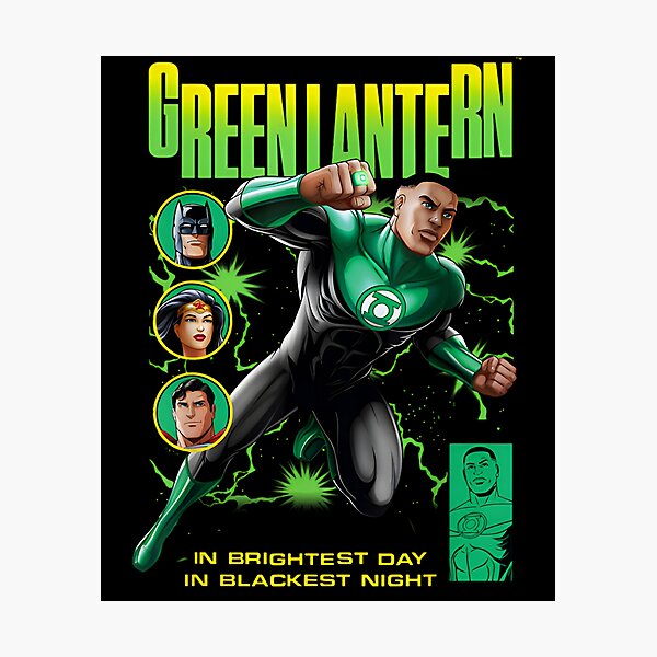 Item preview, DC Comics superhero John Stewart Green Lantern designed and sold by Kate McGovern.
