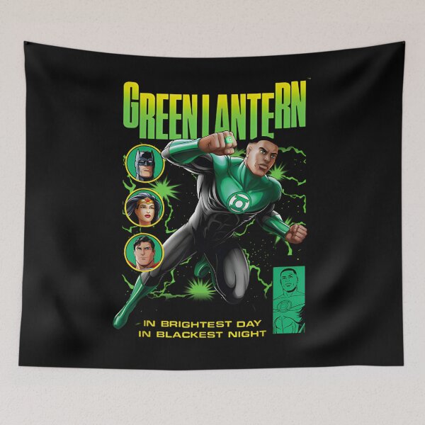 Aperçu de l'œuvre John Stewart, Green Lantern, super-héros de DC Comics créée et vendue par Kate McGovern.