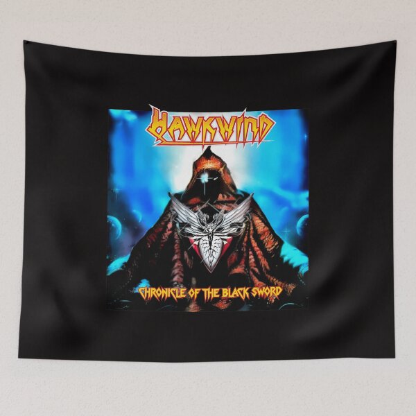 Item preview, Cloaked Figure Epic Rock Band Art designed and sold by GollnickGordon.