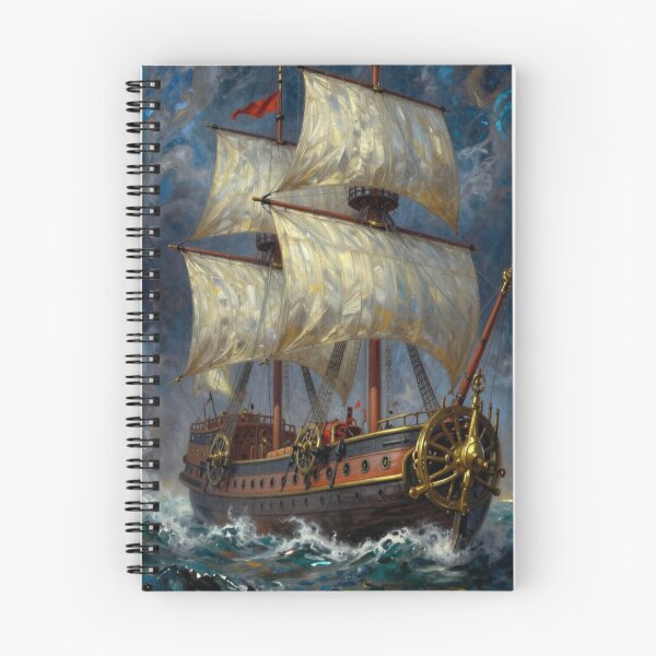 Item preview, Painterly Moonstorm Sailing Vessel   designed and sold by FotoworldEdel.