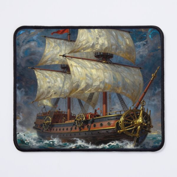 Item preview, Painterly Moonstorm Sailing Vessel   designed and sold by FotoworldEdel.