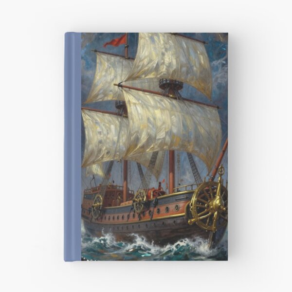 Item preview, Painterly Moonstorm Sailing Vessel   designed and sold by FotoworldEdel.