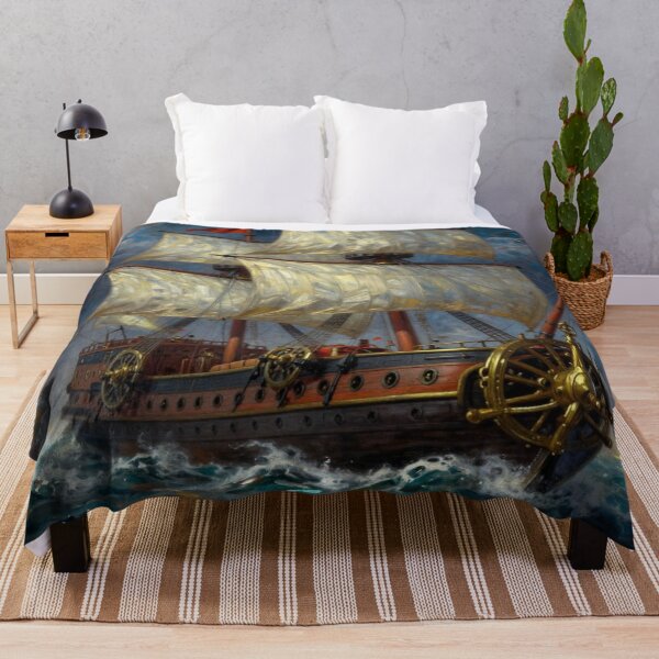 Item preview, Painterly Moonstorm Sailing Vessel designed and sold by FotoworldEdel.
