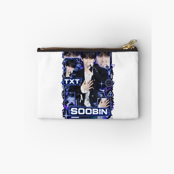 Item preview, TXT Soobin Iconic Vocal Stage Electric Blue Cyber Graphic designed and sold by Valeree Store.