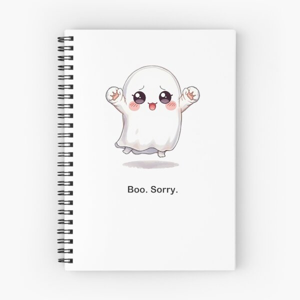 Item preview, Kawaii Ghost — Boo. Sorry. designed and sold by deepthinkanime.