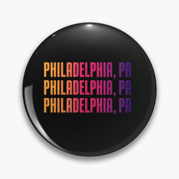 Item preview, Philadelphia PA Gradient Retro Text designed and sold by JamesHays68.