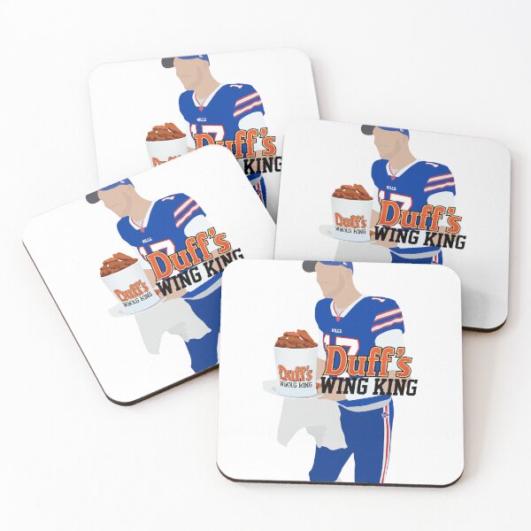 Item preview, Buffalo Quarterback Chicken Wings Illustration designed and sold by LANCELIAMS.