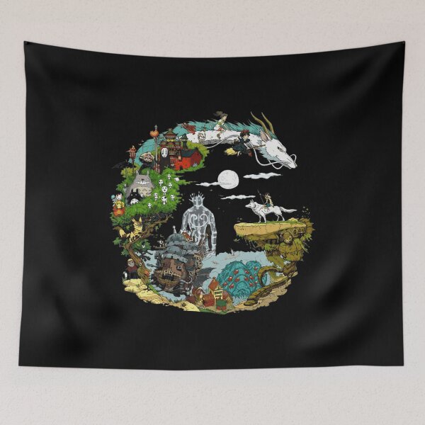 Item preview, Whimsical Animated Worlds Collage  designed and sold by ObannionSier.