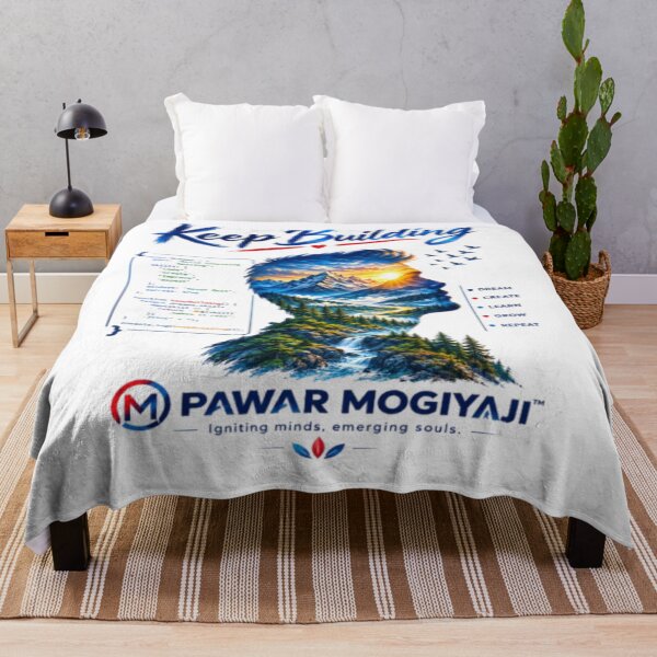 Item preview, ​Keep Building Inspirational Mountain and Nature Art by pawarmogiyaji designed and sold by Pawar1999.