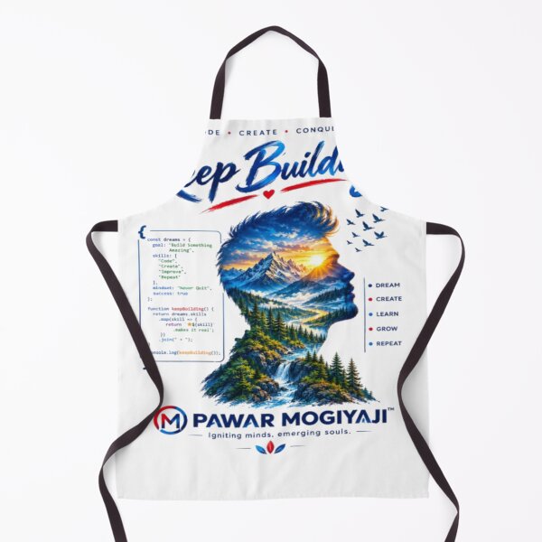 Item preview, Keep Building Inspirational Mountain and Nature Art by pawarmogiyaji designed and sold by Pawar1999.
